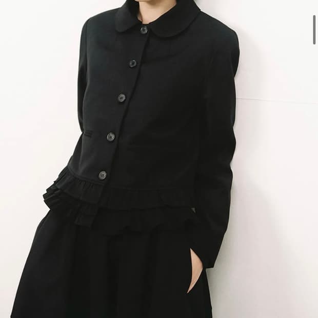 오헤시오 프릴 자켓, 블라우스 세트