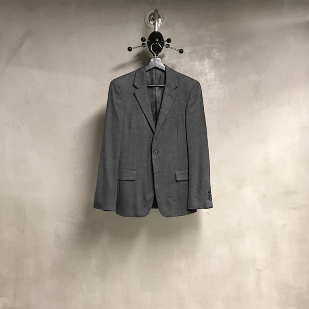 프라다 블레이저 차콜 46R