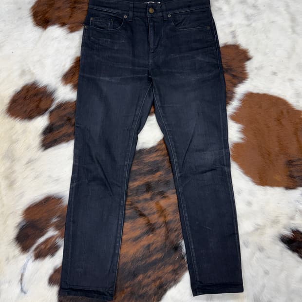 생로랑 18FW D19 블랙 스키니 진