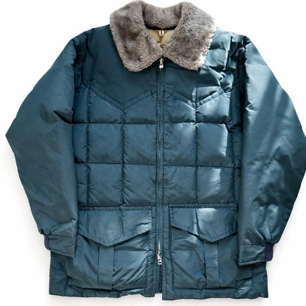 70s Comfy 구스 다운 자켓 XL