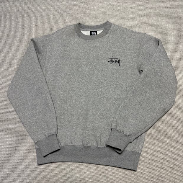 스투시 Stussy 베이직 맨투맨