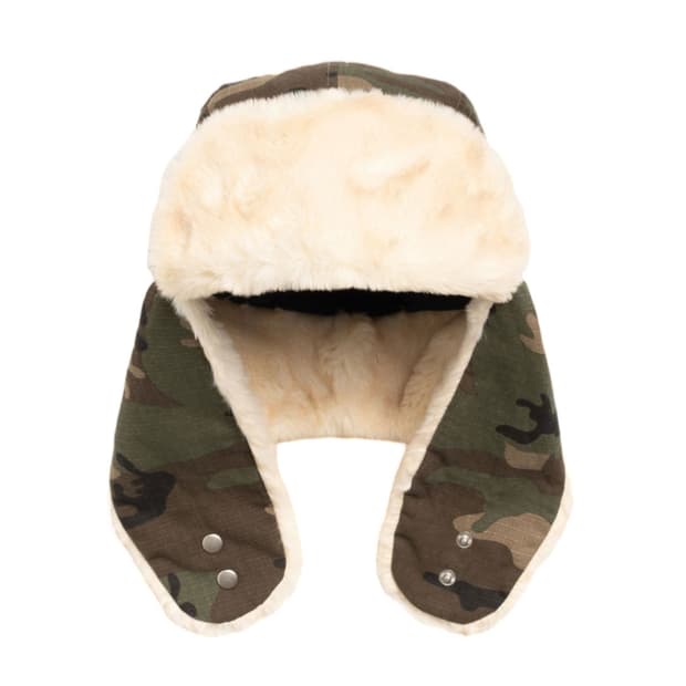 스투시 립스탑 트래퍼햇 카모 S/M