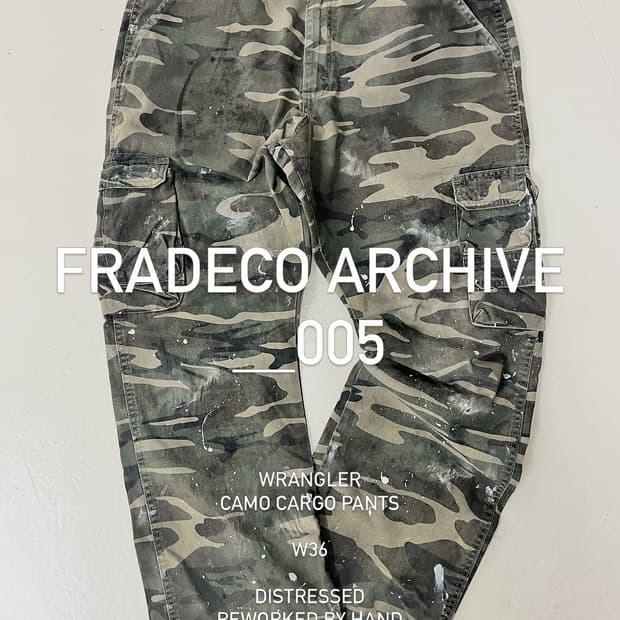 Wrangler Camo Cargo Pants