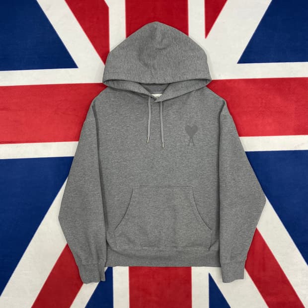 아미 하트로고 후드티 L 