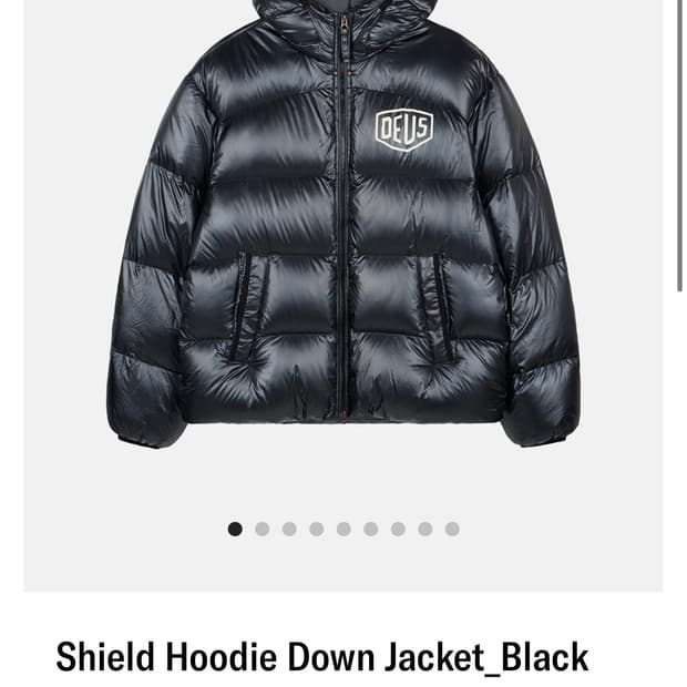 [XXL]데우스 패딩_Shield Hoodie Down Jacket