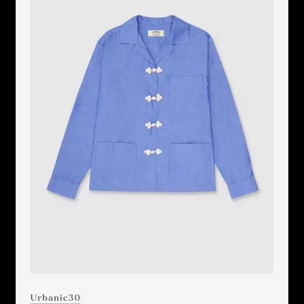 Urbanic30 얼바닉30 프로그 버튼 셔츠