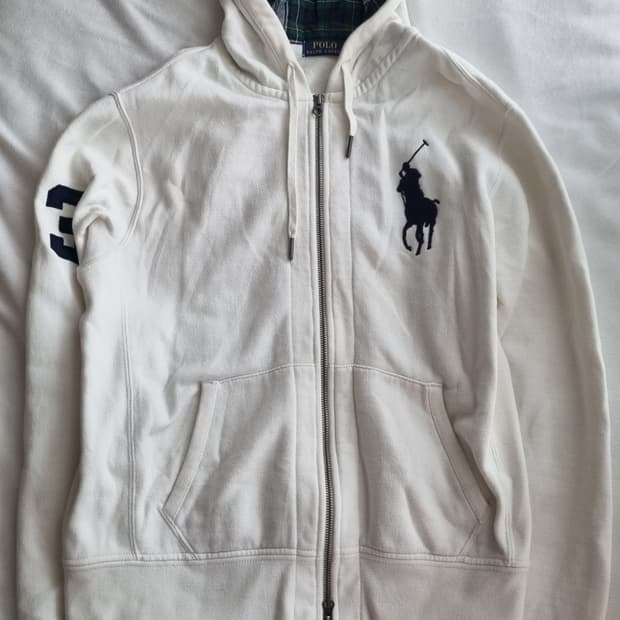 폴로 빅포니 후드집업 