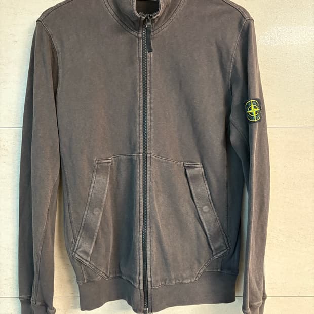 [L]  스톤아일랜드 워싱 집업 자켓