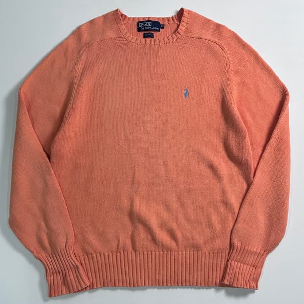 폴로 랄프로렌 코랄 코튼 니트