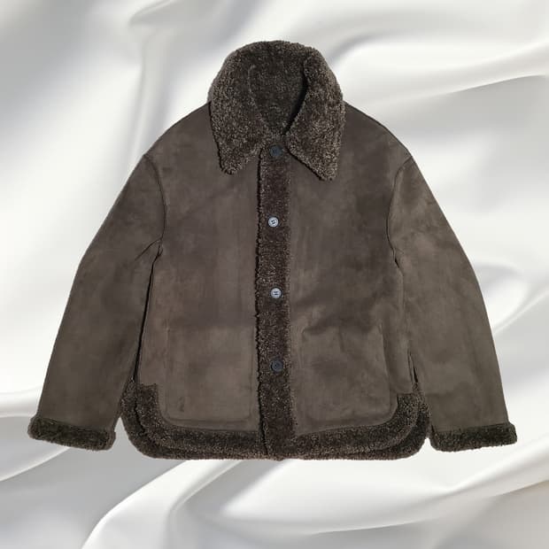 주크 ZOOC 여성 리버시블 무스탕 숏자켓 양털 뽀글이