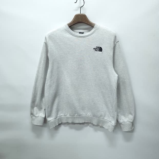 노스페이스 화이트멜란지 맨투맨 ( 남성100)