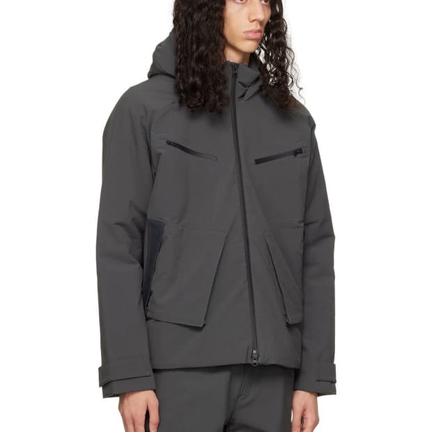 GR10K Gray Padded Jacket