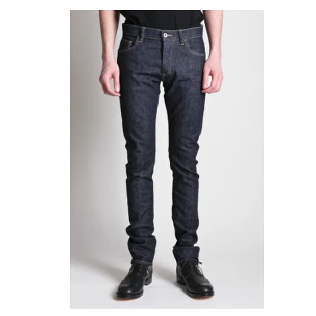 [3]ATTACHMENT 어태치먼트 셀비지 슈퍼 스트레치 원워시 데님