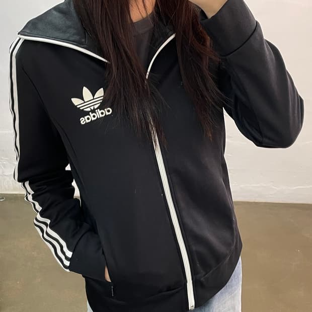 아디다스 삼선 트랙탑 져지 M