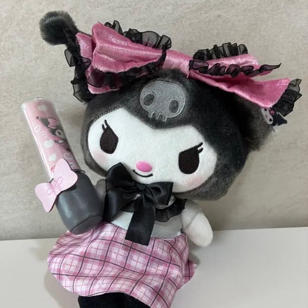 Sanrio 쿠로미 펑크 고스룩 인형