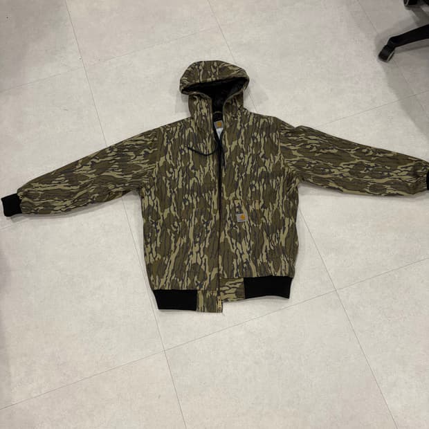 칼하트 카모 액티브 자켓