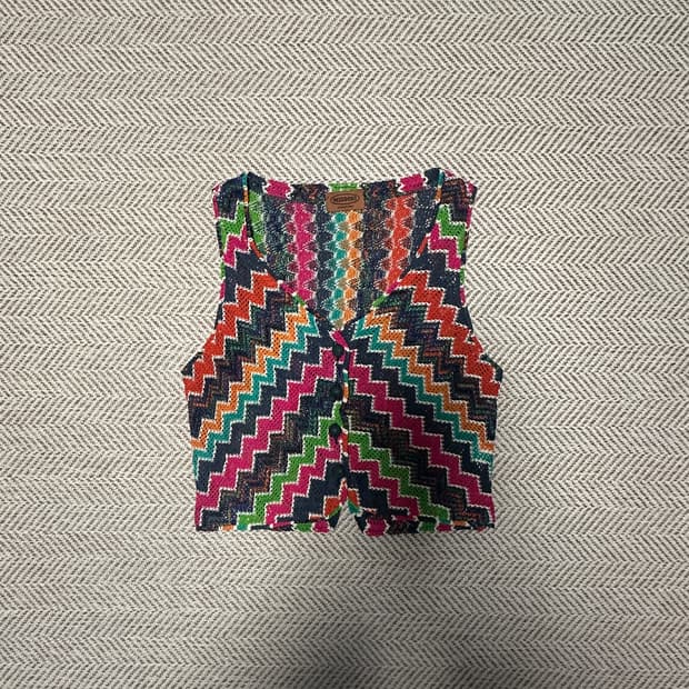 MISSONI italy made knit vest
