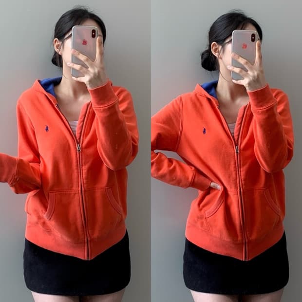 폴로 후드집업