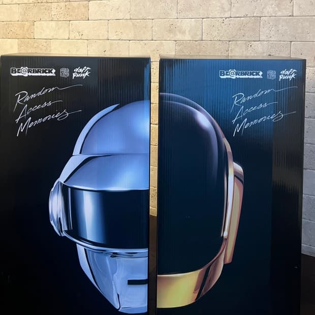 가격포기 급처 베어브릭 다프트펑크 1000 Random Access Me