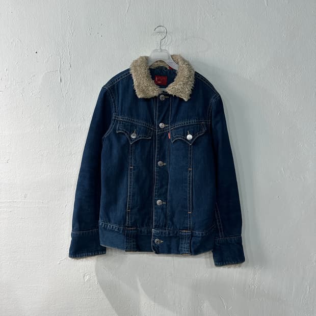 리바이스 타입원 양털 청자켓 M