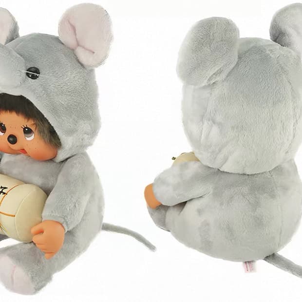쥐 몬치치 인형 L