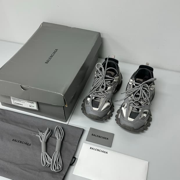 [EU39] 발렌시아가 트랙슈즈 그레이