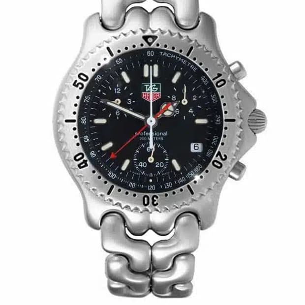 태그호이어 셀 스포츠 엘레강스 링크 크로노