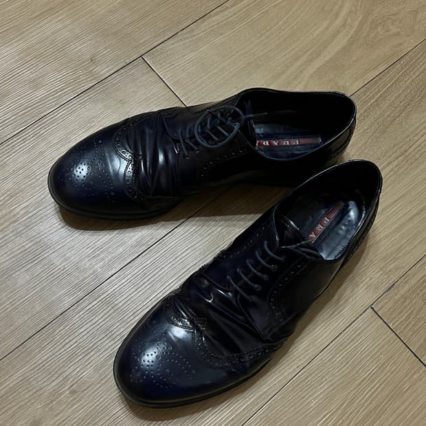 prada sports wing tip derby-uk10