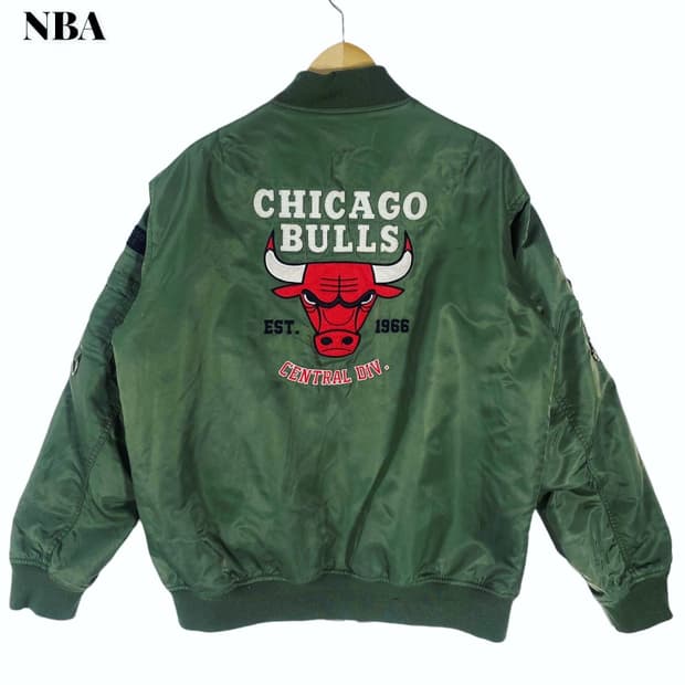 NBA Chicago Bulls ma-1 jacket