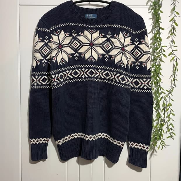 폴로랄프로렌 페어아일 니트