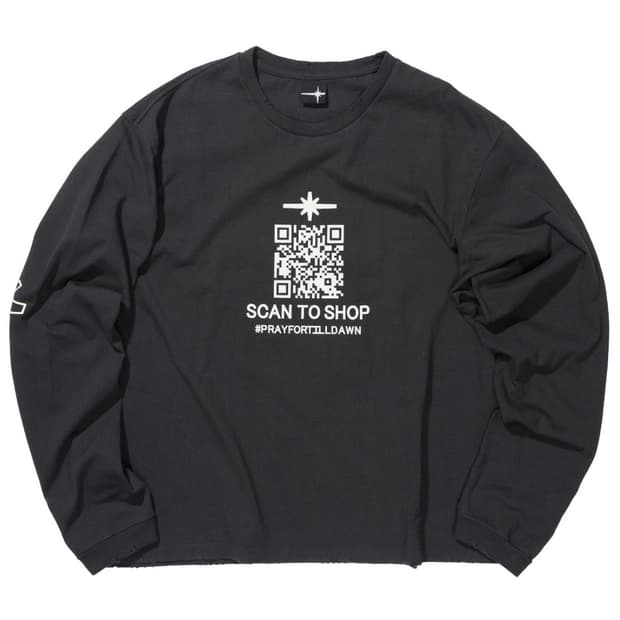 틸던 롱슬리브 QR LONG SLEEVE charcoal L