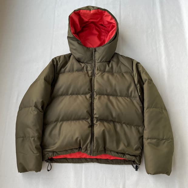 랄프로렌 스포츠 올리브 숏 패딩 자켓