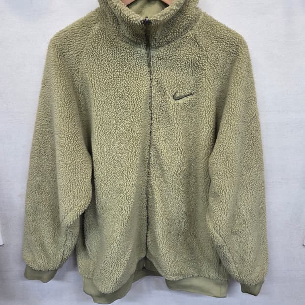 나이키 빅스우시 뉴트럴 리버시블 우븐 셰르파 자켓 xl
