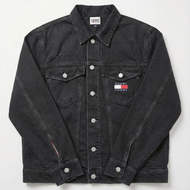 {초레어템} 타미 흑청 데님 자켓 [L]