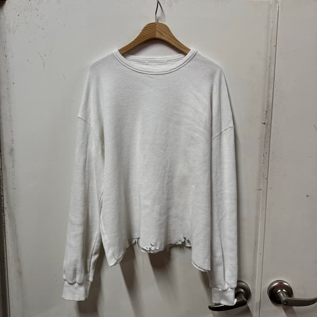 빈티지 와플 레이어드 긴팔(자체제작)