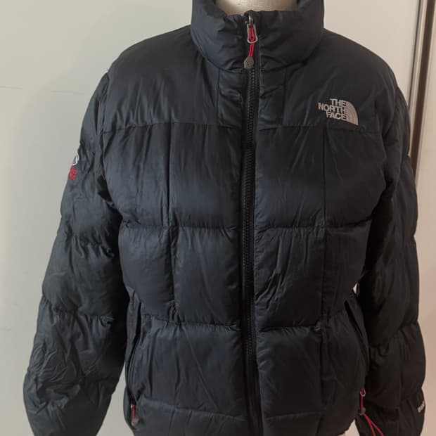 노스페이스 구스 패딩 S 90