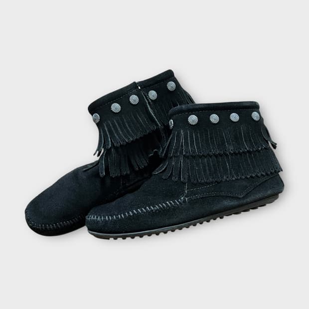 Minnetonka . 더블프린지 웨스턴 부츠