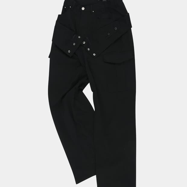 앤더슨벨 더블웨이스트진 