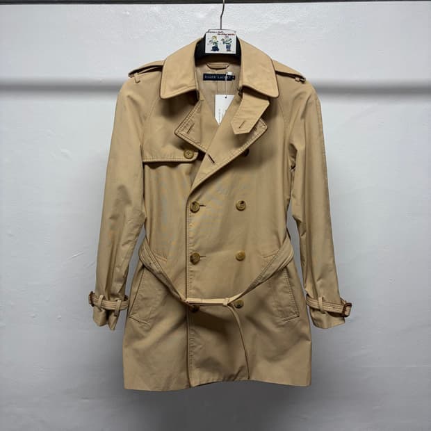 폴로 트렌치코트 