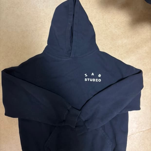 아이앱스튜디오 후드티 네이비 XL 21ss