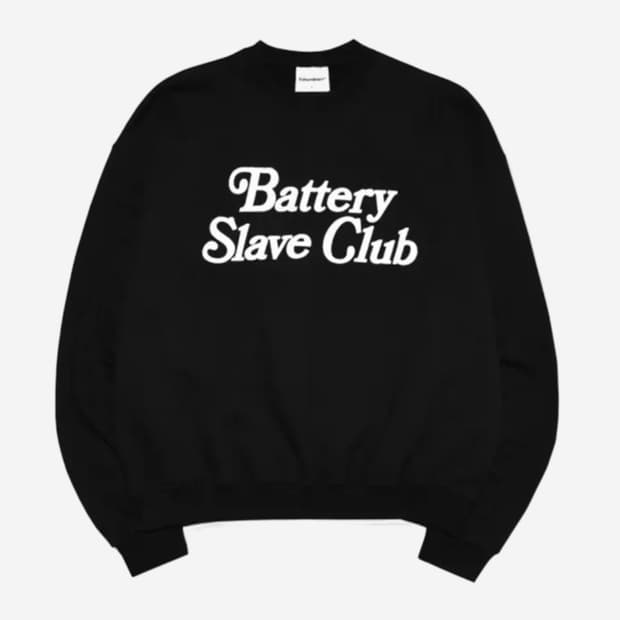 엑스트라오디너리 B.S.C 오버핏 크루넥 블랙