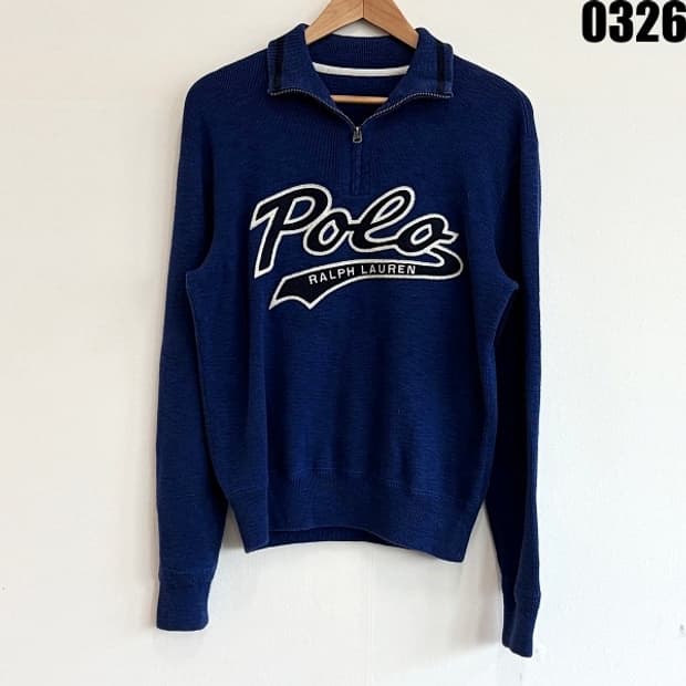 폴로 랄프로렌 하프집업 니트 스웨터 S 0326 