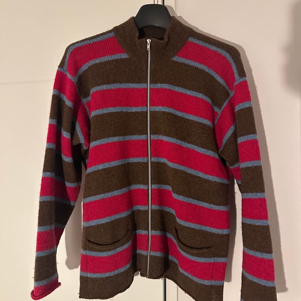 comme des garcons shirts 울 가디건 m