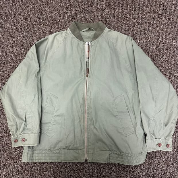 버버리 블루종 봄버 항공 야상 자켓