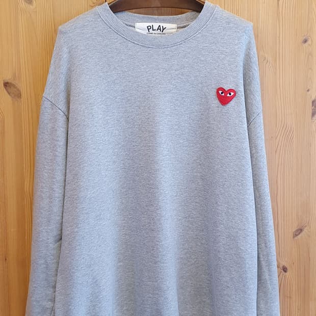 100/88.꼼데가르송 맨투맨(공용) 