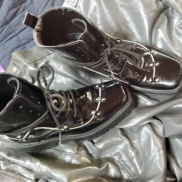 부츠 하이탑  바이커 265~270