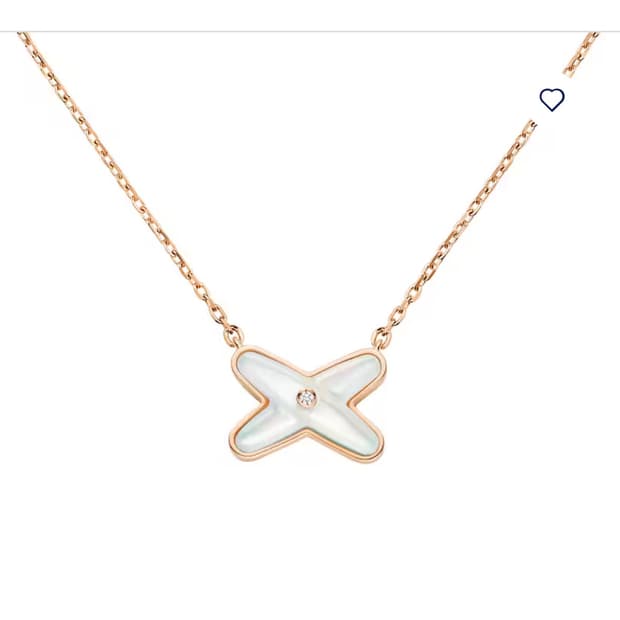 쇼메 주 드 리앙 펜던트 로즈골드 목걸이