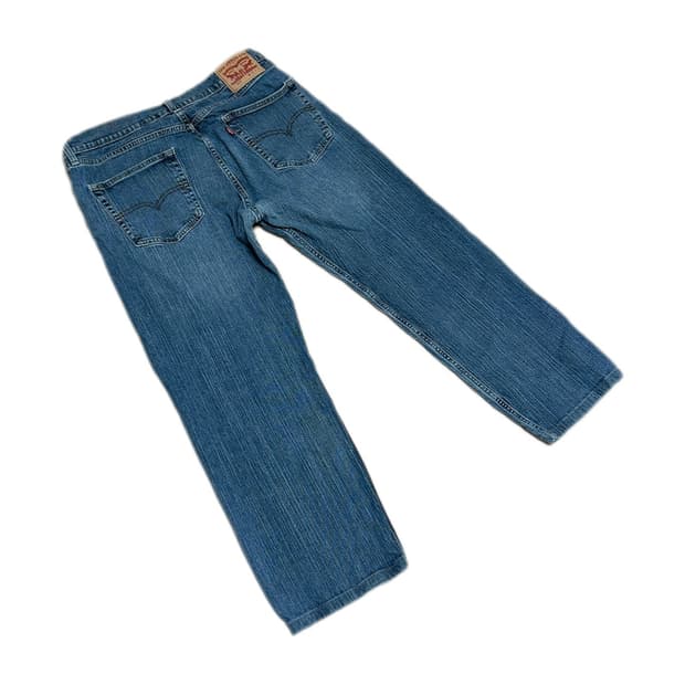 리바이스 505 레귤러핏 데님팬츠 W36 L32