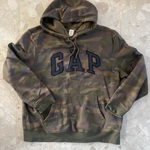 Gap 카모 후드티