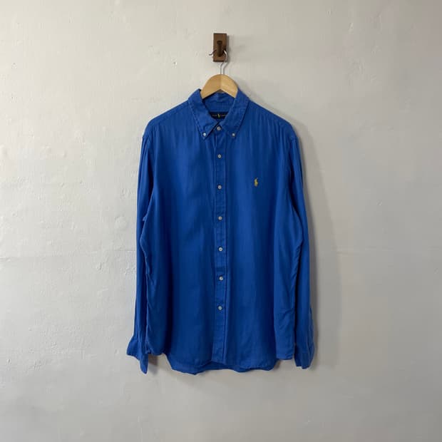 폴로 린넨 셔츠 